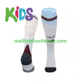 Aston Villa Enfant Exterieur Chaussettes 2024/2025